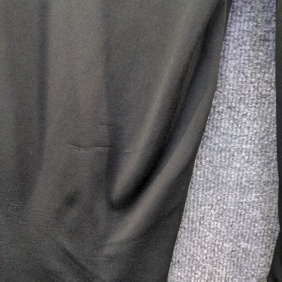 Adidas Men's Track Pants Black XL Drawstring Waistband Side Pocket Polyester - Picture 6 of 16